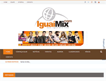 Tablet Screenshot of iguaimix.com